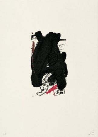 Lithographie Tàpies - Clau-6