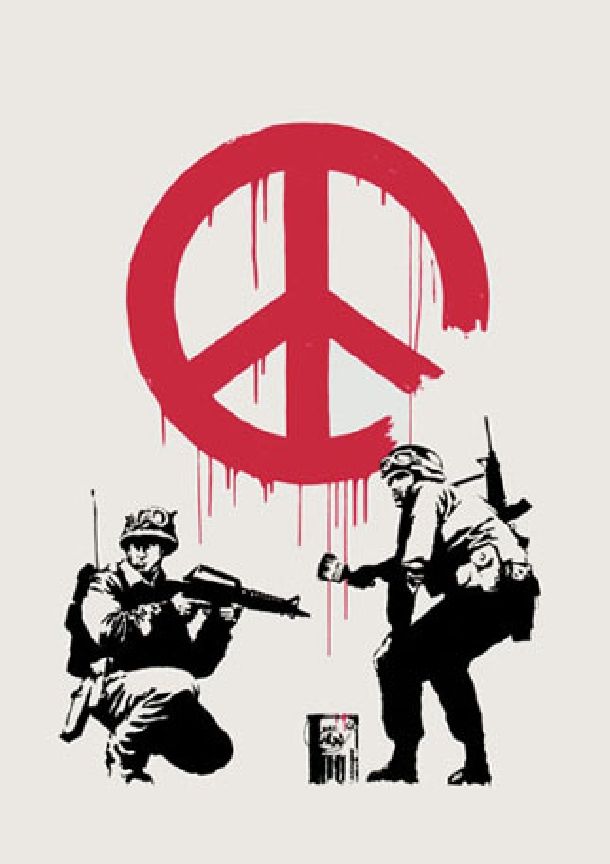 Sérigraphie Banksy - CND