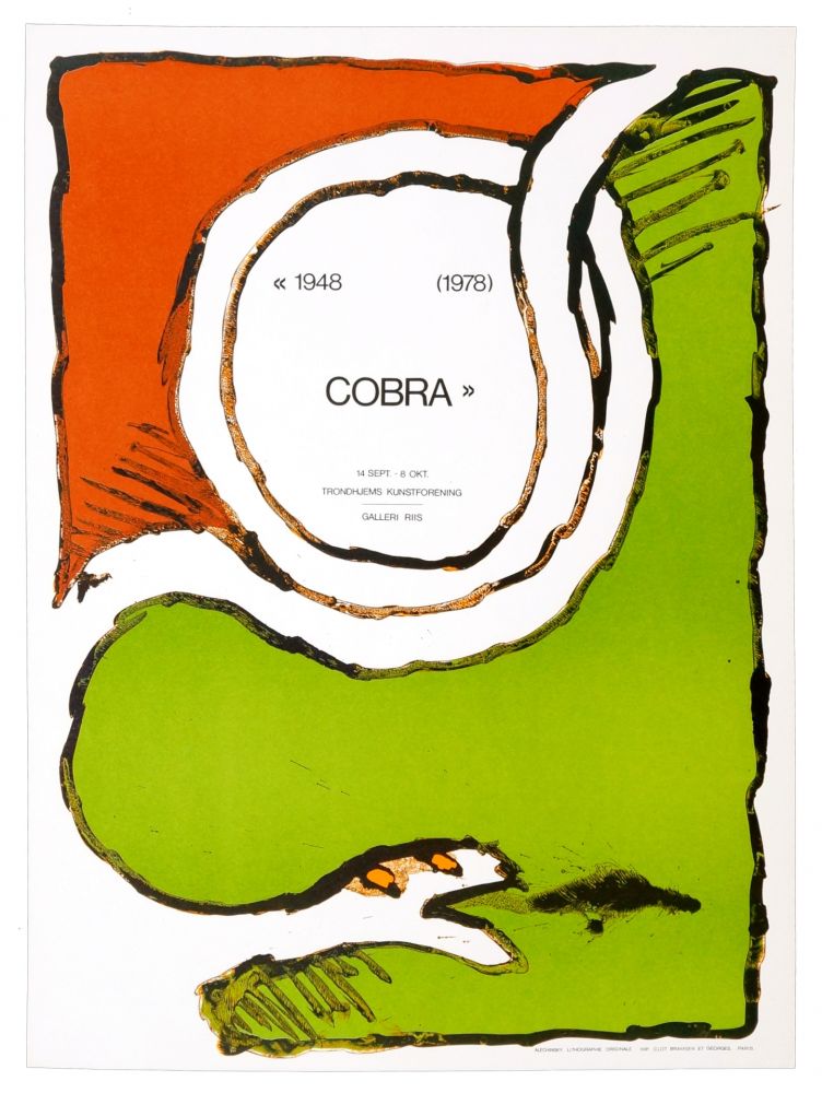 Affiche Alechinsky - COBRA 1948-1978