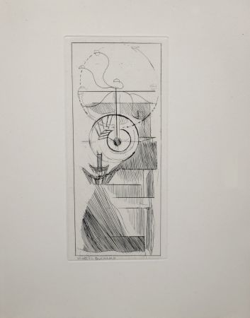 Gravure Duchamp - Coffee Mill, 1947