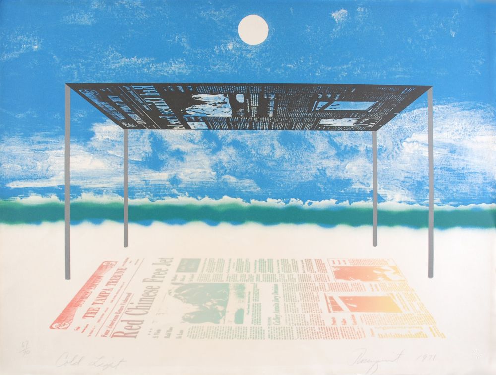 Lithographie Rosenquist - Cold Light