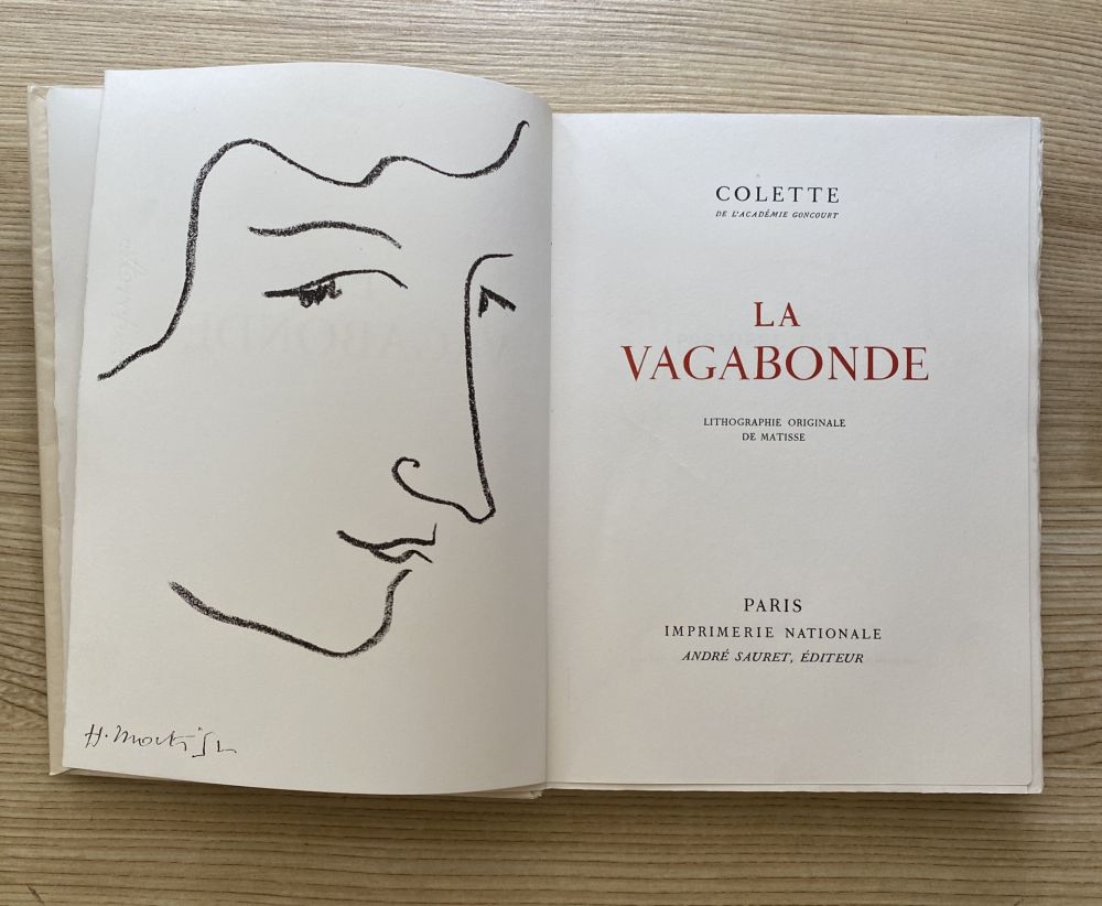 Livre Illustré Matisse -  Colette 