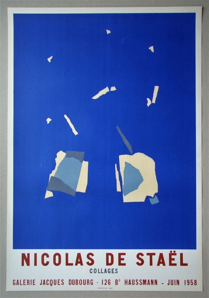 Affiche De Stael - Collages