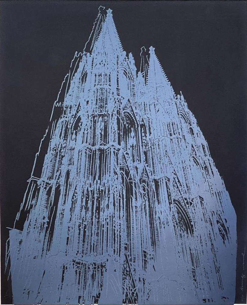 Sérigraphie Warhol - Cologne Cathedral, II.364