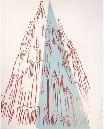 Sérigraphie Warhol - Cologne Cathedral IIB.361