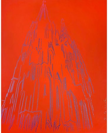 Sérigraphie Warhol - Cologne Cathedral IIB.362