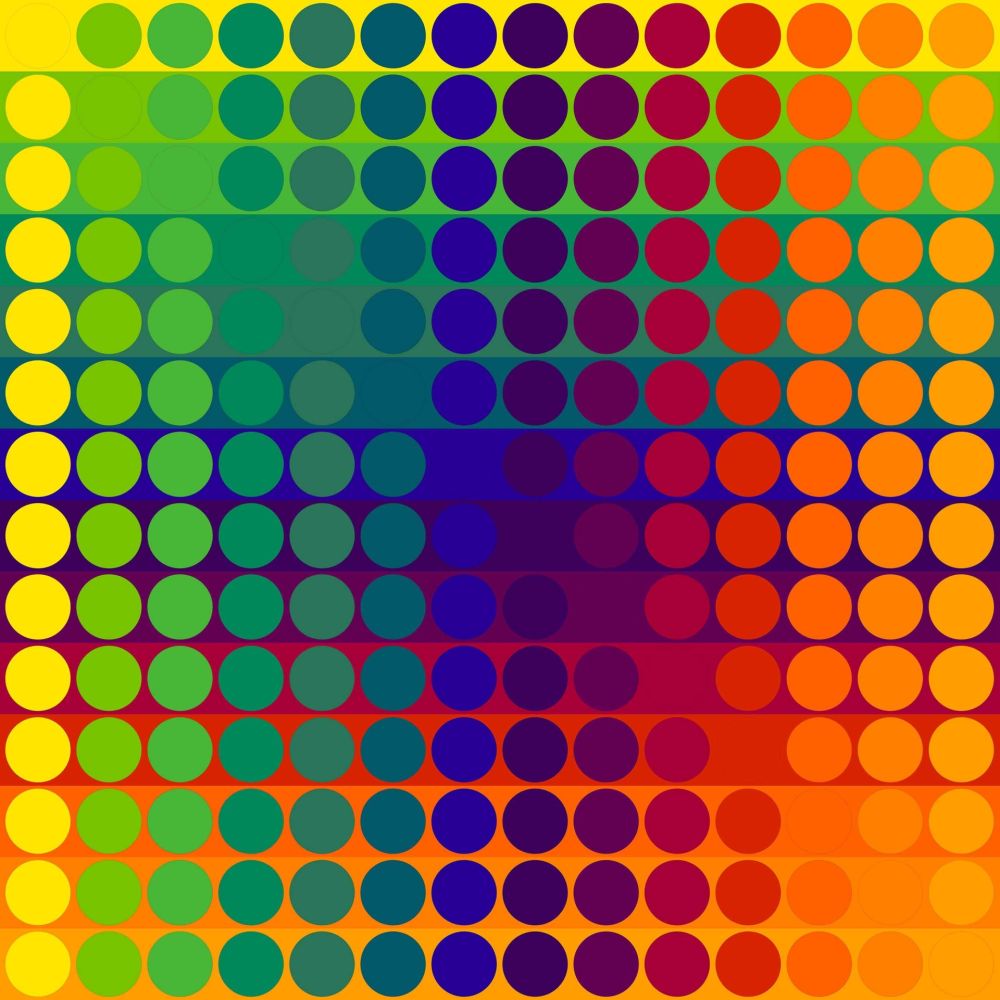 Lithographie Le Parc - Color Secuencia 1