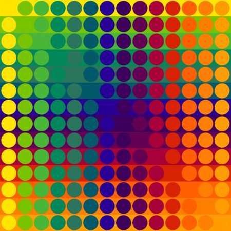 Lithographie Le Parc - Color Secuencia 1