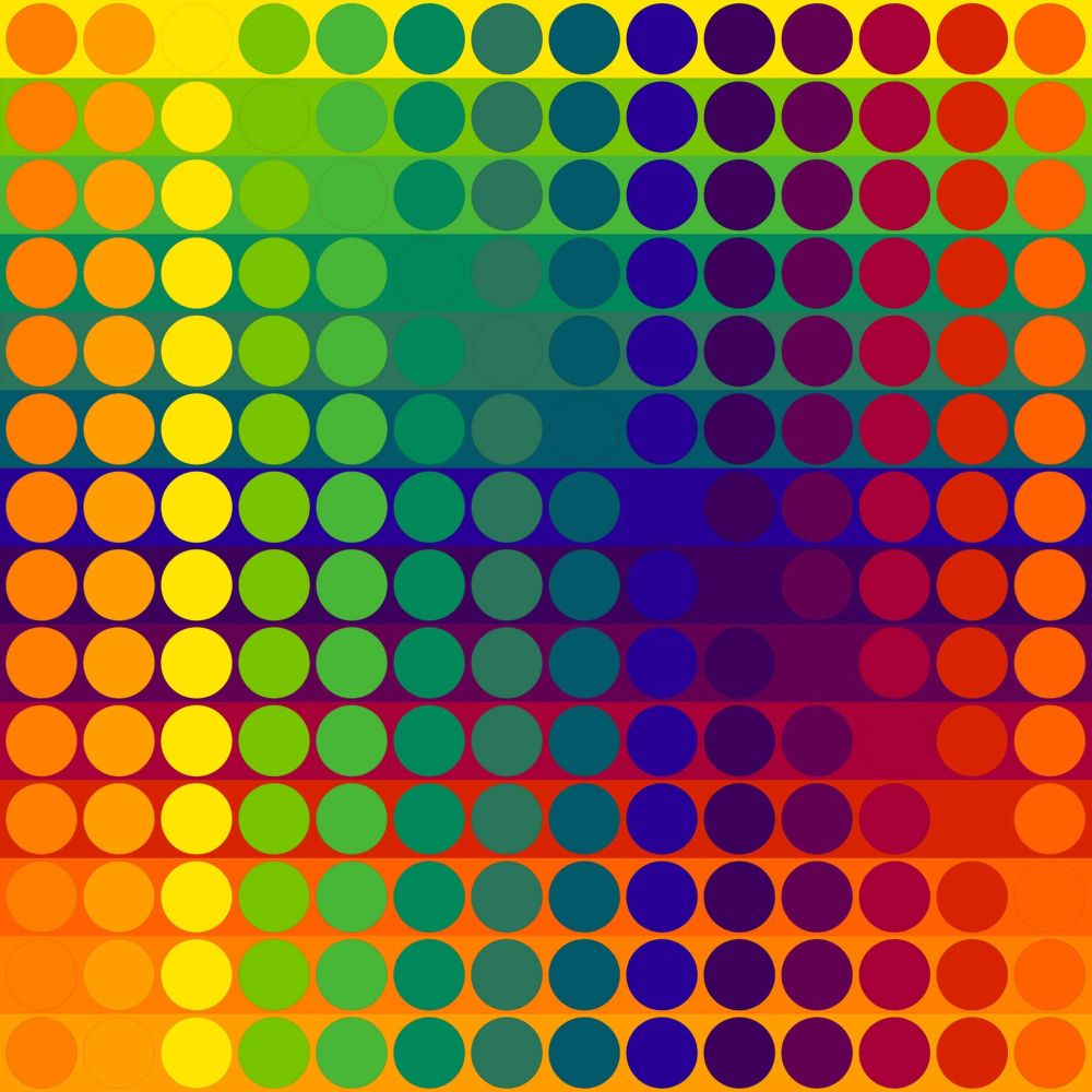 Lithographie Le Parc - Color Secuencia 7