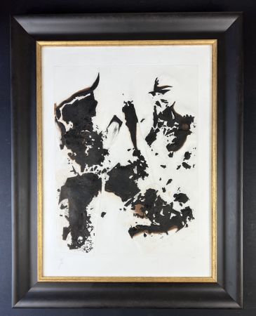 Eau-Forte Et Aquatinte Burri - Combustioni
