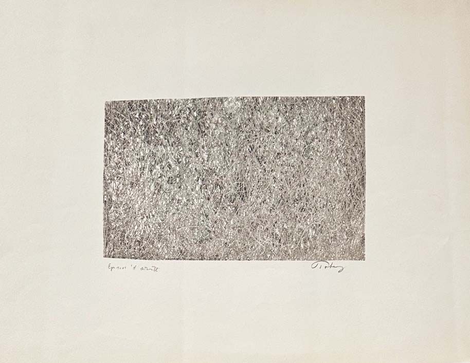 Lithographie Tobey - Composition