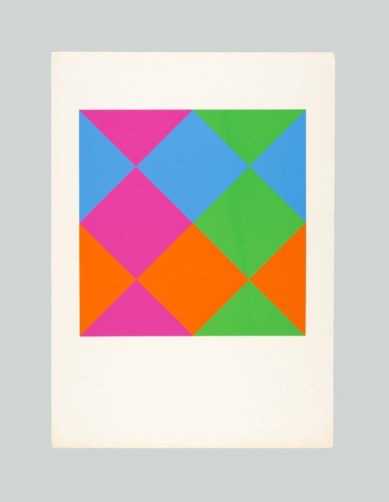 Sérigraphie Bill - Composition