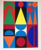 Sérigraphie Herbin - Composition