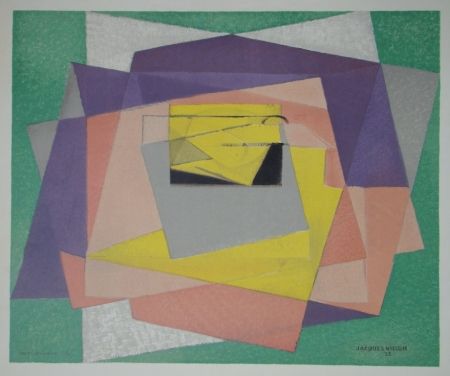 Lithographie Villon - Composition