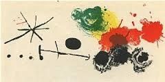 Lithographie Miró - Composition