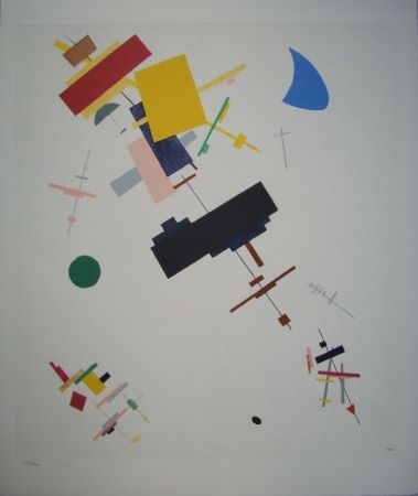 Lithographie Malevitch - Composition