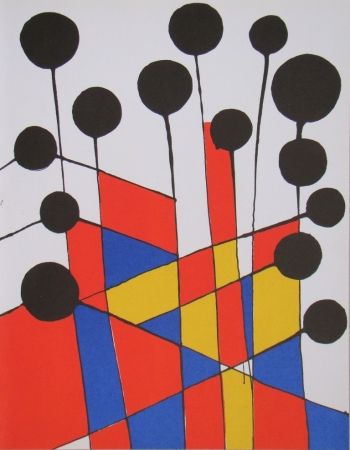 Lithographie Calder - Composition