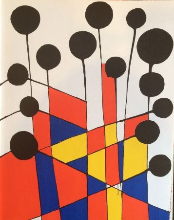 Lithographie Calder - Composition