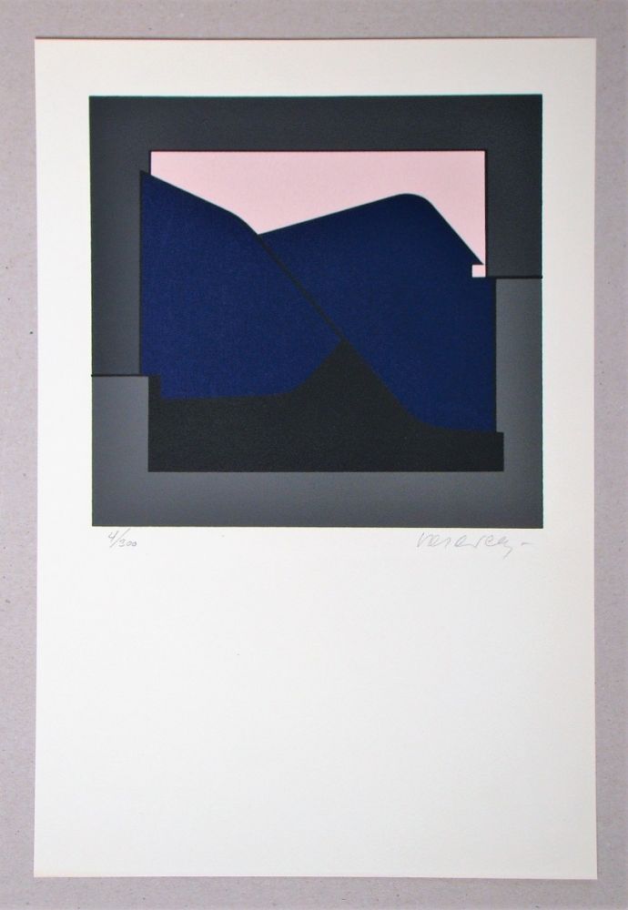 Sérigraphie Vasarely - Composition