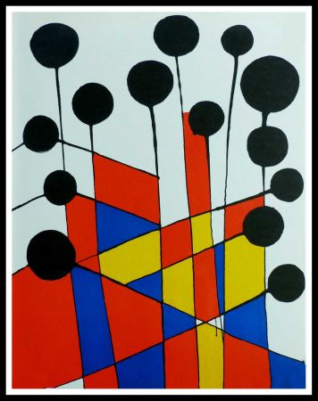 Lithographie Calder - COMPOSITION 