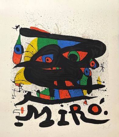 Lithographie Miró - Composition