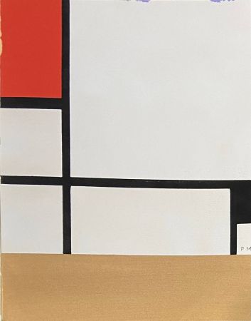 Pochoir Mondrian - Composition
