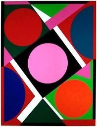 Sérigraphie Herbin - Composition