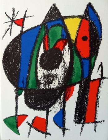 Lithographie Miró - Composition