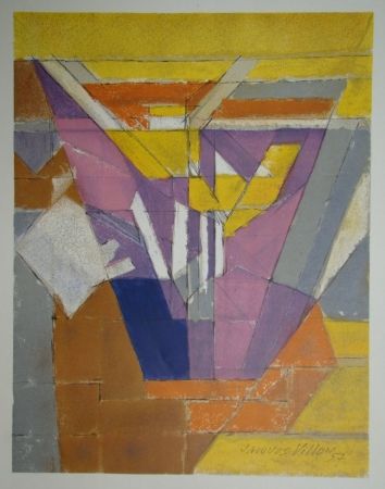 Lithographie Villon - Composition