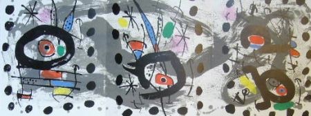 Lithographie Miró - Composition