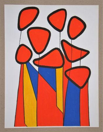 Lithographie Calder - Composition