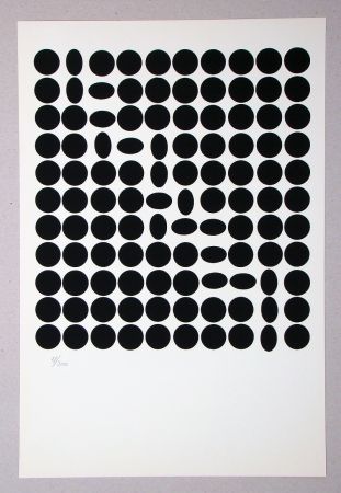 Sérigraphie Vasarely - Composition
