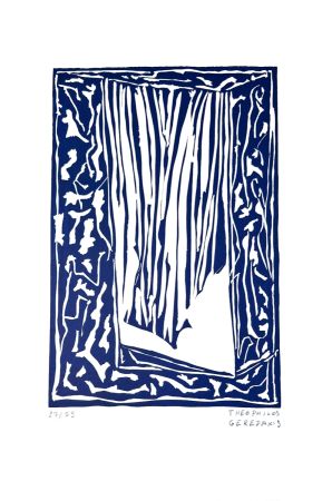 Linogravure Gérédakis - Composition 1