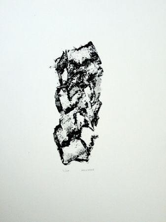 Lithographie Michaux - Composition 114