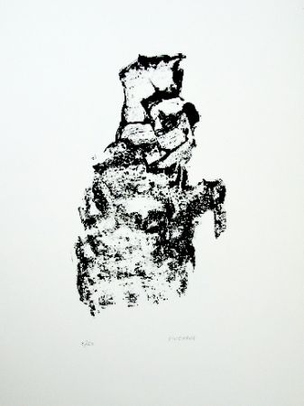 Lithographie Michaux - Composition 115