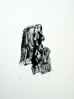 Lithographie Michaux - Composition 125