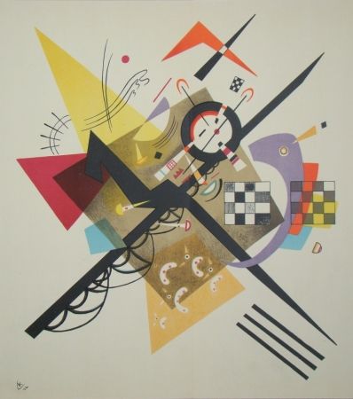 Lithographie Kandinsky - Composition, 1922