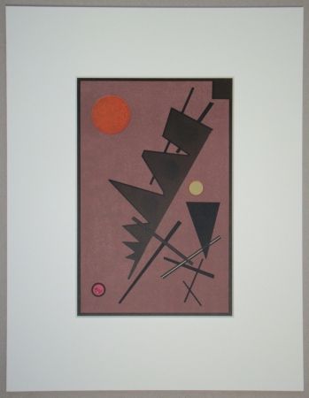 Lithographie Kandinsky - Composition, 1924