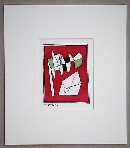 Lithographie Magnelli - Composition, 1942