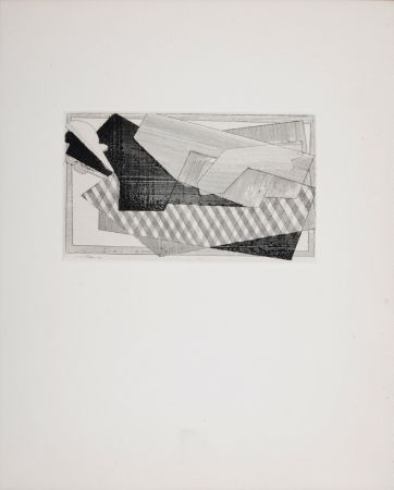 Gravure Villon - Composition, 1947