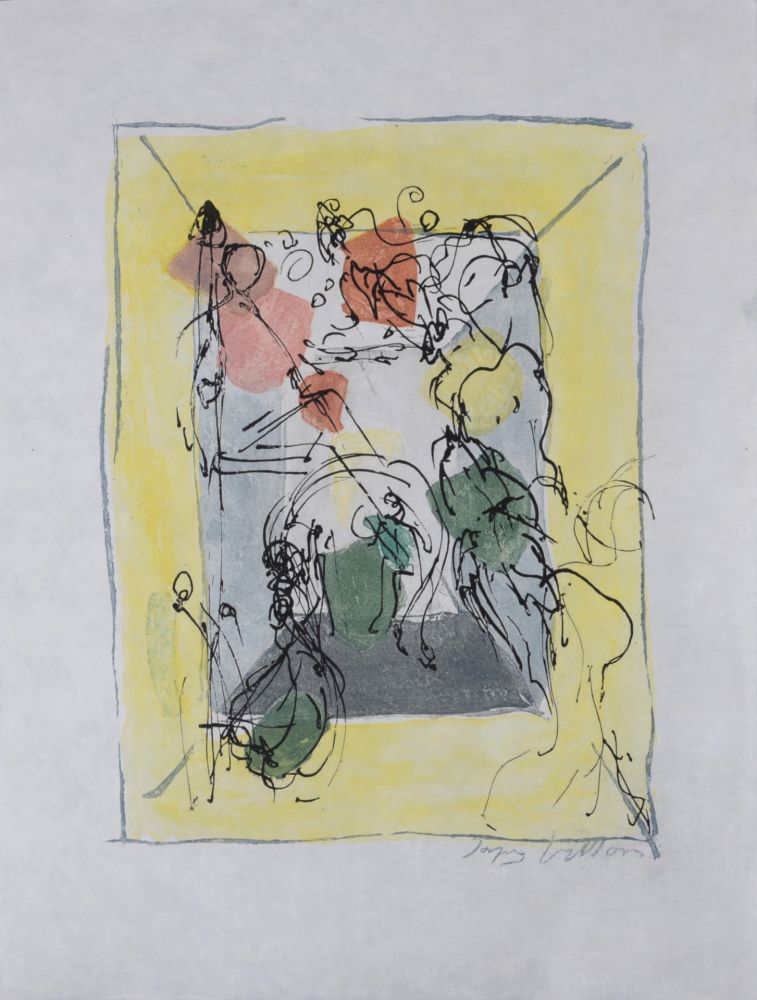 Gravure Villon - Composition, 1962
