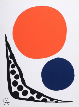 Lithographie Calder - Composition, 1965