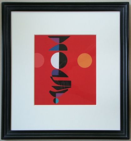 Sérigraphie Pillet - Composition, 1967