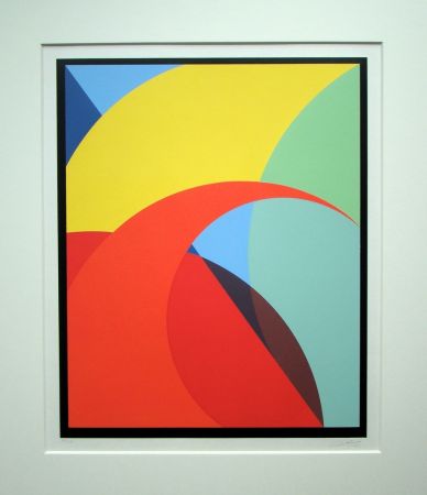 Sérigraphie Béöthy Steiner - Composition, 1972