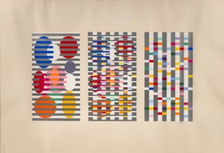 Sérigraphie Agam - Composition 2