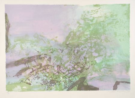 Lithographie Zao - Composition 394