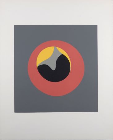 Gravure Sur Bois Arp - Composition (D)