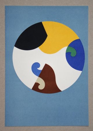 Lithographie Taeuber-Arp - Composition dans un cercle, 1938