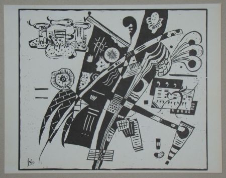 Gravure Sur Bois Kandinsky - Composition from 1935
