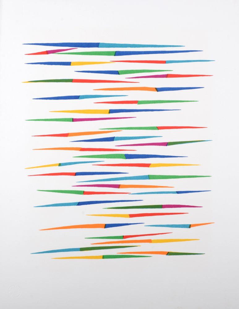 Lithographie Dorazio - Composition (#G)
